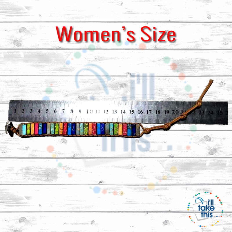 Evoke your inner Chakra with our Handmade Multi Color Natural Stone Couples Bracelets - I'LL TAKE THIS