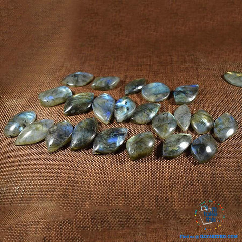 Image of 🧘 Handmade Natural labradorite Moonstone Stone Pendants Necklaces - I'LL TAKE THIS