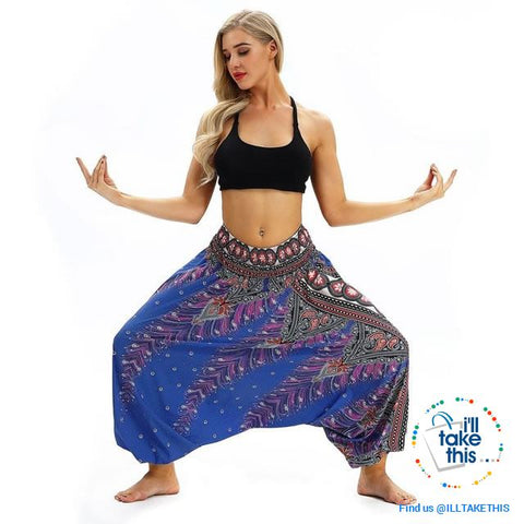 Image of Harem Pants, 25 Unique Bohemian/Hippy Styles with Wide Legs to suit your Yoga, Pilates or Mediation - I'LL TAKE THIS