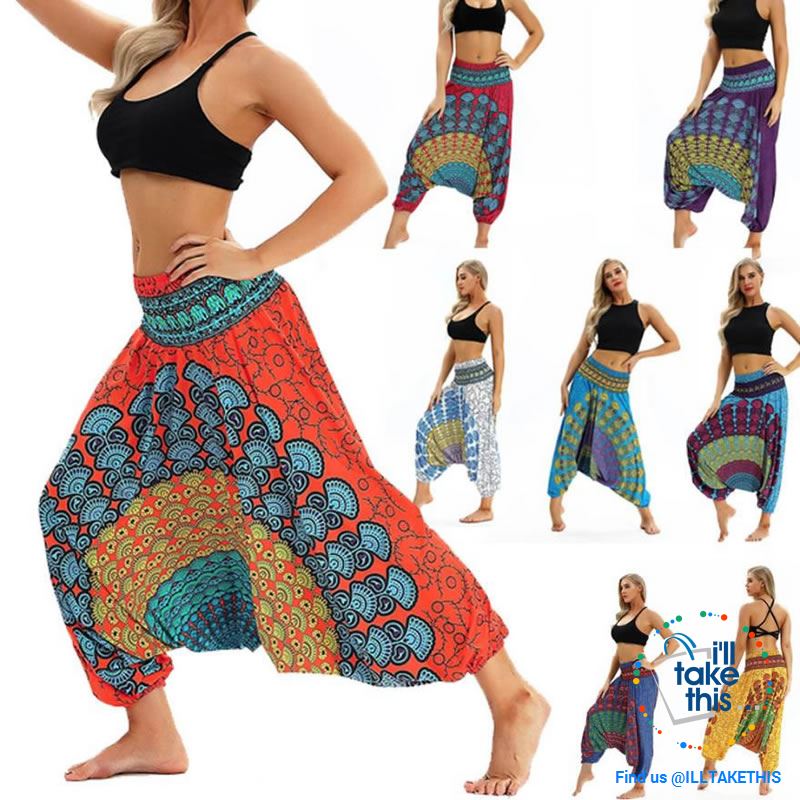 Harem Pants, 25 Unique Bohemian/Hippy Styles with Wide Legs to suit your Yoga, Pilates or Mediation - I'LL TAKE THIS