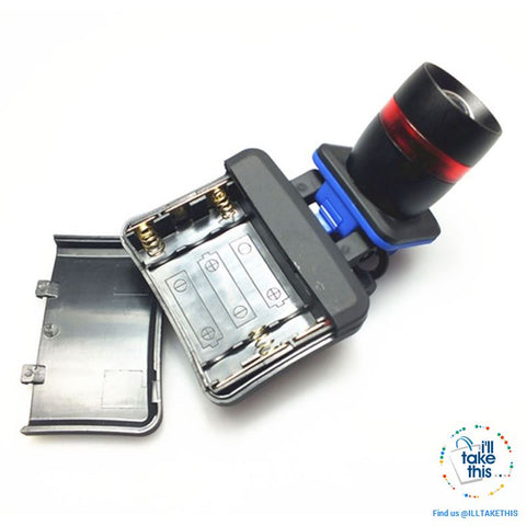 Image of Multipurpose Cap/Hat Headlamp High Power Cree Q5 2000 Lumens - 60° Led Flashlight Water-resistant - I'LL TAKE THIS