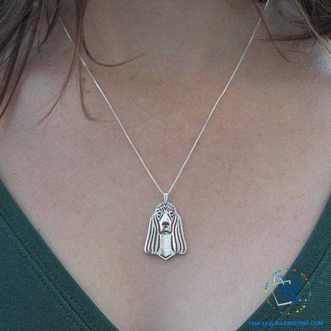 Image of Irish Setter Lovers' a unique designed Pendant in Gold, Silver or Rose Gold Plating + BONUS Necklace - I'LL TAKE THIS