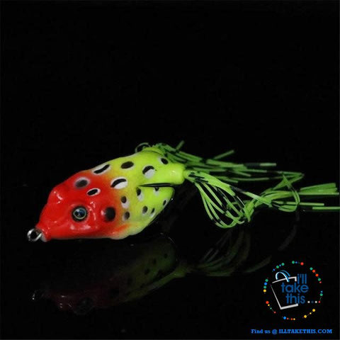 Image of Lifelike Soft Badass FROG, a must have BASS lure ideal Silicone Baits - 12 Colors - I'LL TAKE THIS