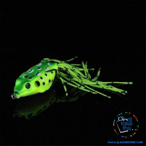 Image of Lifelike Soft Badass FROG, a must have BASS lure ideal Silicone Baits - 12 Colors - I'LL TAKE THIS