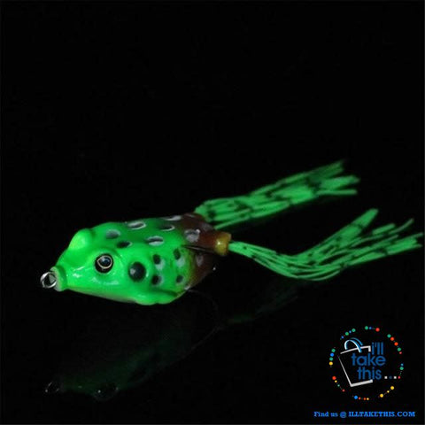 Image of Lifelike Soft Badass FROG, a must have BASS lure ideal Silicone Baits - 12 Colors - I'LL TAKE THIS