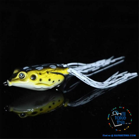 Image of Lifelike Soft Badass FROG, a must have BASS lure ideal Silicone Baits - 12 Colors - I'LL TAKE THIS