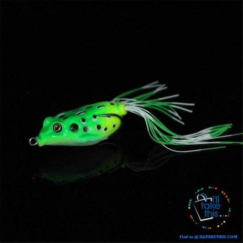 Image of Lifelike Soft Badass FROG, a must have BASS lure ideal Silicone Baits - 12 Colors - I'LL TAKE THIS