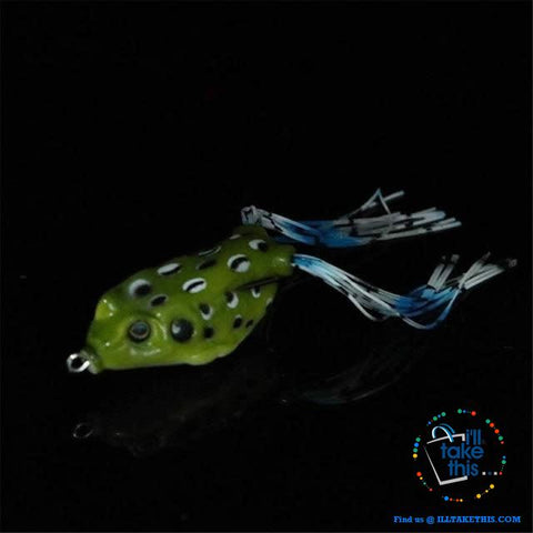 Image of Lifelike Soft Badass FROG, a must have BASS lure ideal Silicone Baits - 12 Colors - I'LL TAKE THIS
