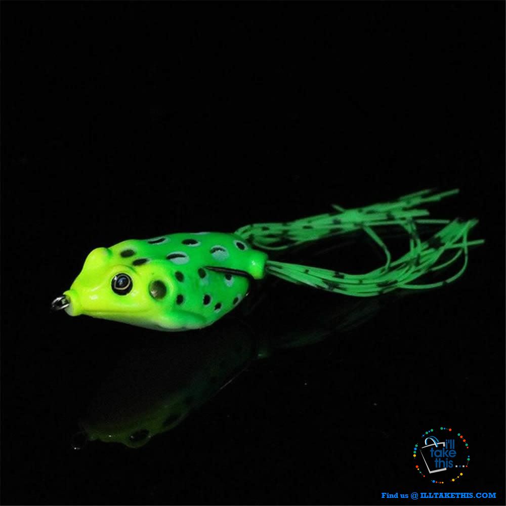Lifelike Soft Badass FROG, a must have BASS lure ideal Silicone Baits - 12 Colors - I'LL TAKE THIS