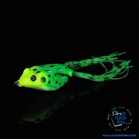 Image of Lifelike Soft Badass FROG, a must have BASS lure ideal Silicone Baits - 12 Colors - I'LL TAKE THIS