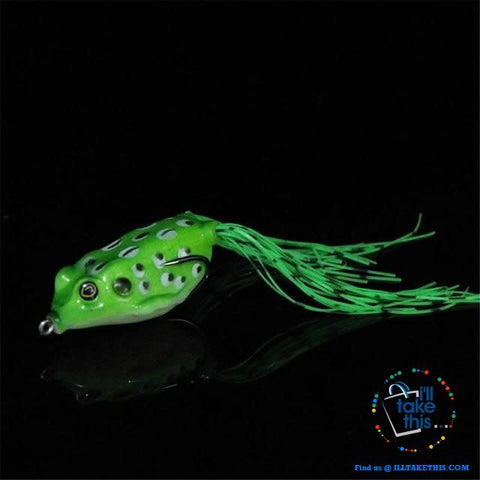 Image of Lifelike Soft Badass FROG, a must have BASS lure ideal Silicone Baits - 12 Colors - I'LL TAKE THIS