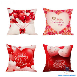π LOVE Heart Collection of Cotton Linen Pillow Case ideal Valentine's Day Gift, Very Romantic - I'LL TAKE THIS