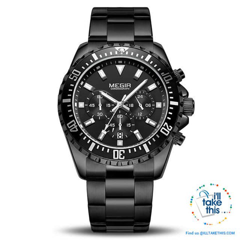 Image of Men's Luxury Chronograph Business Watch ⌚ Quartz movement - I'LL TAKE THIS