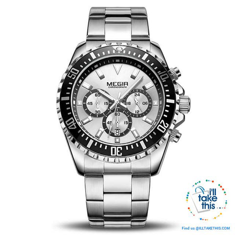 Image of Men's Luxury Chronograph Business Watch ⌚ Quartz movement - I'LL TAKE THIS