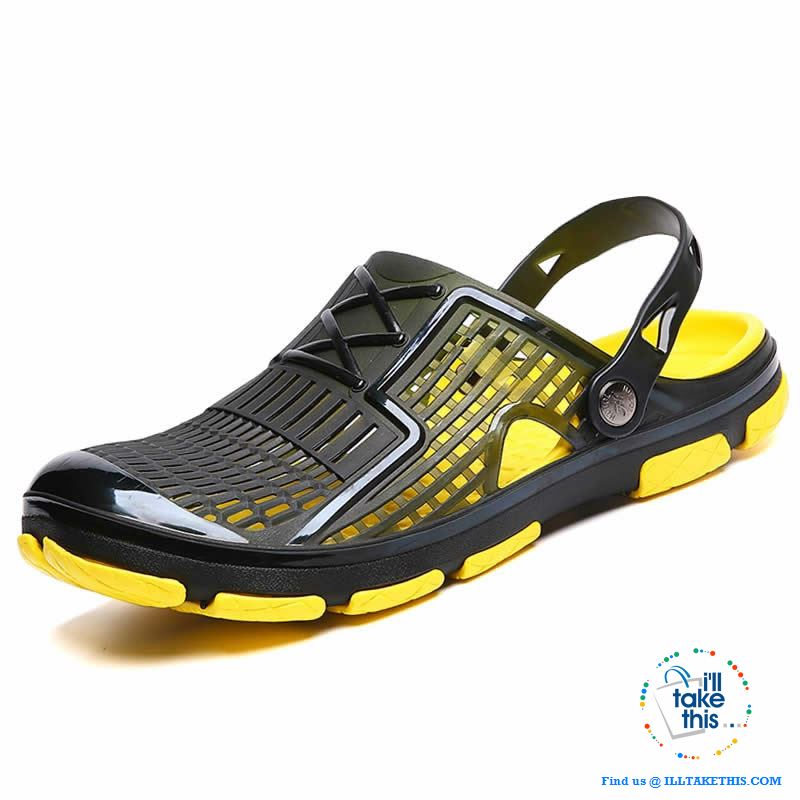 π¨ Men's Slip-on Sandals, Flip Flops, Outdoor Beach and Water sports casual shoes - I'LL TAKE THIS
