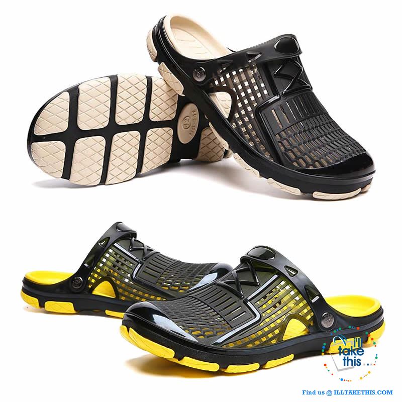 π¨ Men's Slip-on Sandals, Flip Flops, Outdoor Beach and Water sports casual shoes - I'LL TAKE THIS
