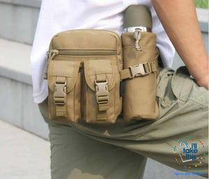 Tactical Waist Pack - Bum Bag for the Urban Warrior - Mens / Womens in 8 Color/designs