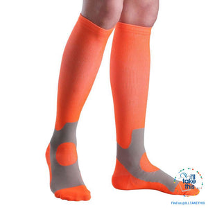 Men or Women Breathable Compression Socks Comfortable Relief Soft, Leg Support Stretch Sock - I'LL TAKE THIS
