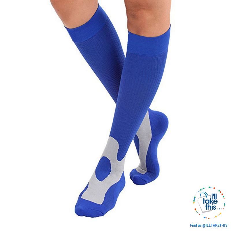 Men or Women Breathable Compression Socks Comfortable Relief Soft, Leg Support Stretch Sock - I'LL TAKE THIS