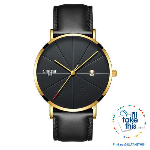 Image of Men Luxury Watches β 20 x Great quality Men's Fashionable Water-resistant Quartz Wristwatches - I'LL TAKE THIS