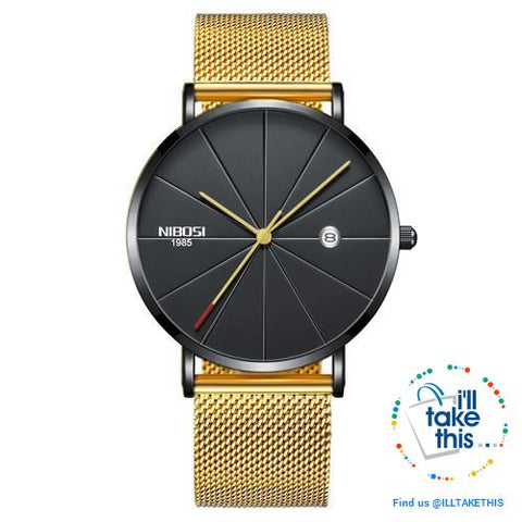 Image of Men Luxury Watches β 20 x Great quality Men's Fashionable Water-resistant Quartz Wristwatches - I'LL TAKE THIS