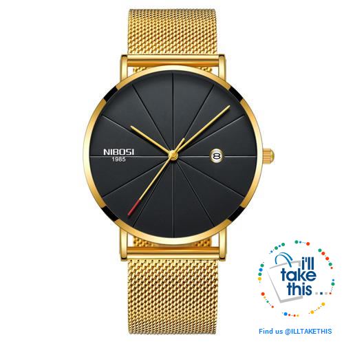 Men Luxury Watches β 20 x Great quality Men's Fashionable Water-resistant Quartz Wristwatches - I'LL TAKE THIS