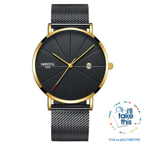 Image of Men Luxury Watches β 20 x Great quality Men's Fashionable Water-resistant Quartz Wristwatches - I'LL TAKE THIS