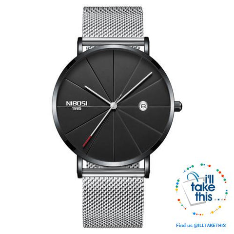 Image of Men Luxury Watches β 20 x Great quality Men's Fashionable Water-resistant Quartz Wristwatches - I'LL TAKE THIS