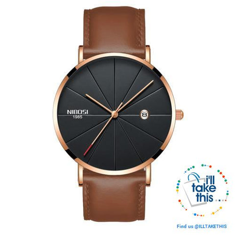 Image of Men Luxury Watches β 20 x Great quality Men's Fashionable Water-resistant Quartz Wristwatches - I'LL TAKE THIS