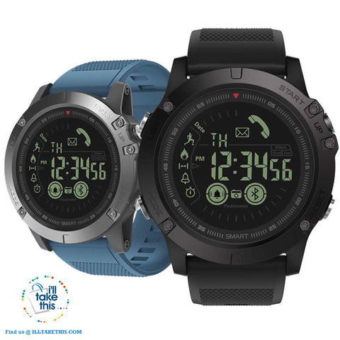 Image of Men's Rugged Smartwatch All-Terrain Sports Watch for IOS and Android - I'LL TAKE THIS