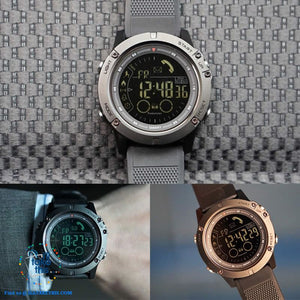 Men's Rugged Smartwatch All-Terrain Sports Watch for IOS and Android