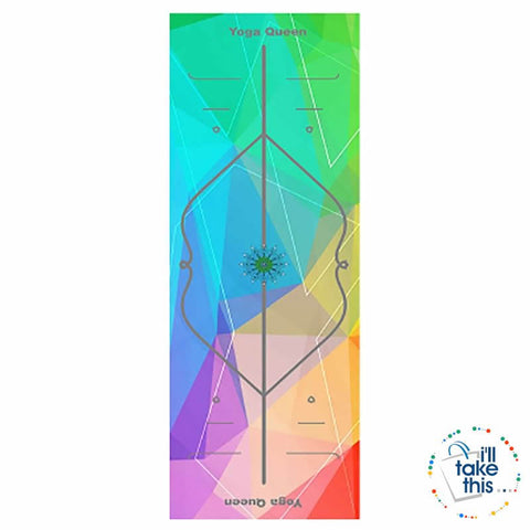 Image of Microfiber Yoga Mat/Towel, Brighten up any Yoga practice with 21 Stylish and funky designs - I'LL TAKE THIS