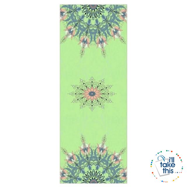 Microfiber Yoga Mat/Towel, Brighten up any Yoga practice with 21 Stylish and funky designs - I'LL TAKE THIS