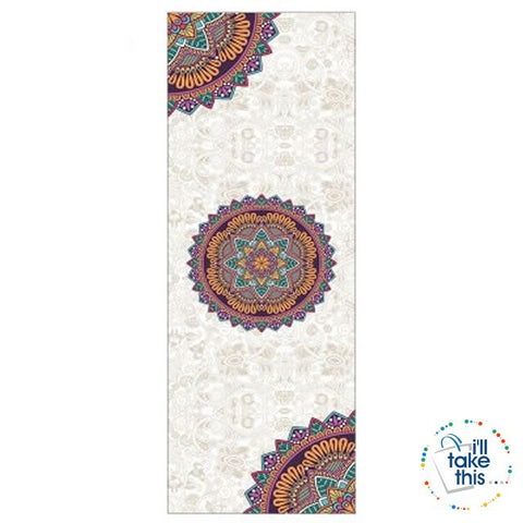 Image of Microfiber Yoga Mat/Towel, Brighten up any Yoga practice with 21 Stylish and funky designs - I'LL TAKE THIS