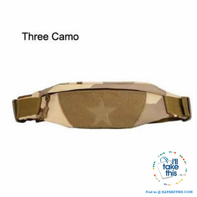 Military Inspire Tactical Waist Pack - Bum Bag suitable for the urban warrior - I'LL TAKE THIS