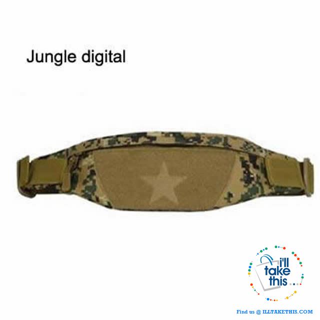 Military Inspire Tactical Waist Pack - Bum Bag suitable for the urban warrior - I'LL TAKE THIS