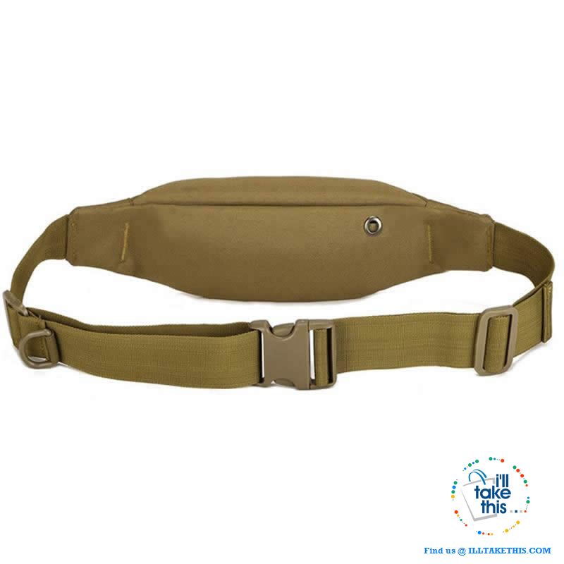 Military Inspire Tactical Waist Pack - Bum Bag suitable for the urban warrior - I'LL TAKE THIS