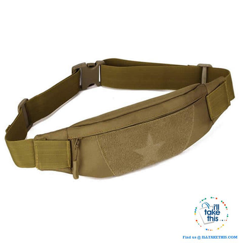 Image of Military Inspire Tactical Waist Pack - Bum Bag suitable for the urban warrior - I'LL TAKE THIS