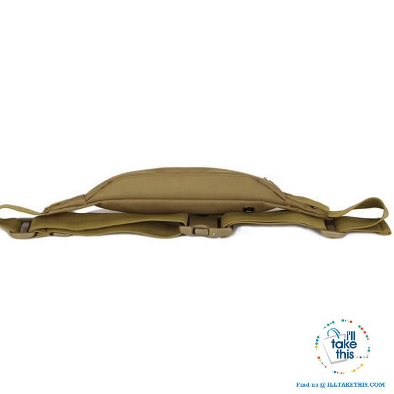 Military Inspire Tactical Waist Pack - Bum Bag suitable for the urban warrior - I'LL TAKE THIS