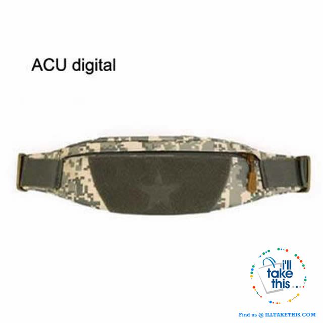 Military Inspire Tactical Waist Pack - Bum Bag suitable for the urban warrior - I'LL TAKE THIS