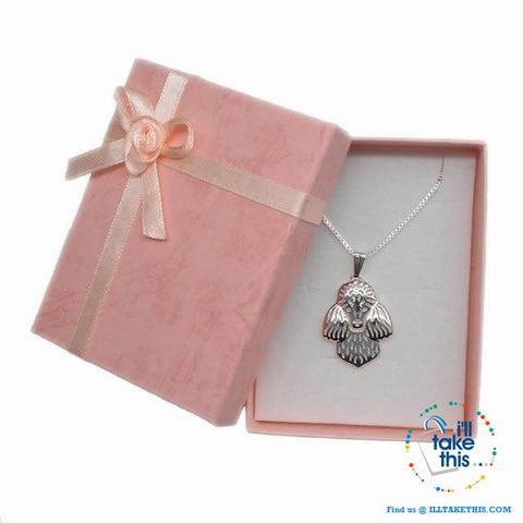 Image of Super Cute Poodle Dog Pendant in Rose Gold, Gold or Silver plating with Bonus Necklace - I'LL TAKE THIS