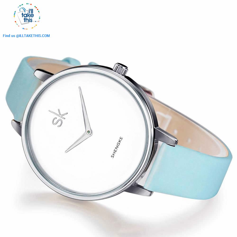Minimalist Women's Round Wrist Watch in Gold or Silver - I'LL TAKE THIS