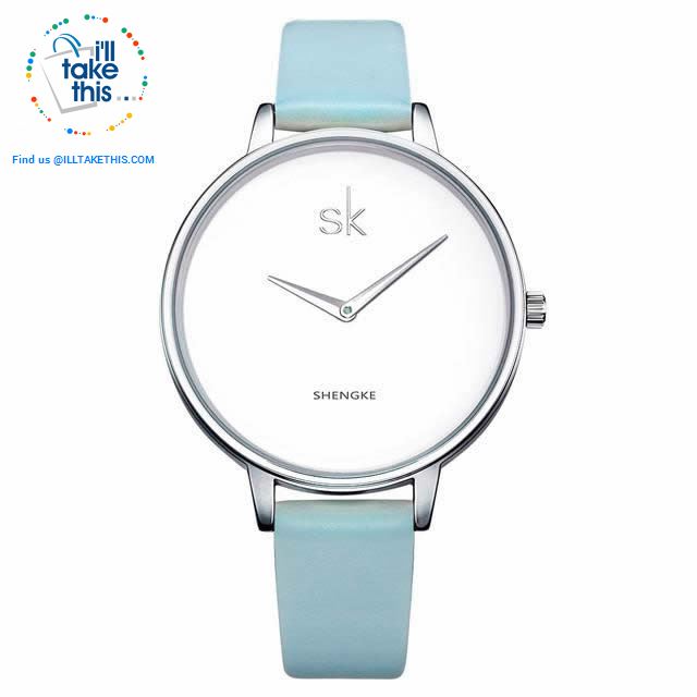 Minimalist Women's Round Wrist Watch in Gold or Silver - I'LL TAKE THIS
