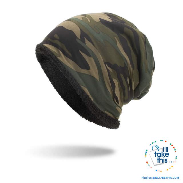 Ladies and Gents Cool Camouflage themed Beanie, great look 4 colors options ideal his and hers pair - I'LL TAKE THIS