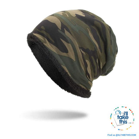 Image of Ladies and Gents Cool Camouflage themed Beanie, great look 4 colors options ideal his and hers pair - I'LL TAKE THIS