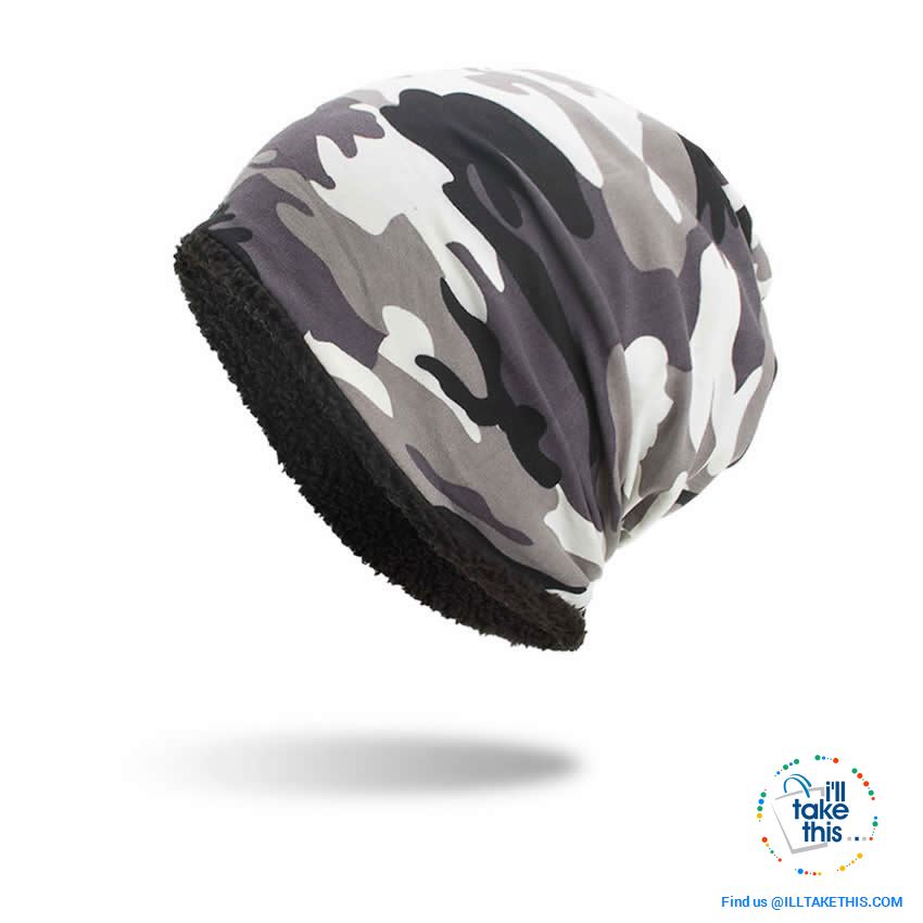Ladies and Gents Cool Camouflage themed Beanie, great look 4 colors options ideal his and hers pair - I'LL TAKE THIS