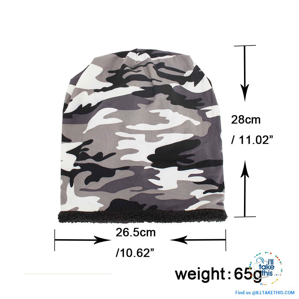 Ladies and Gents Cool Camouflage themed Beanie, great look 4 colors options ideal his and hers pair - I'LL TAKE THIS