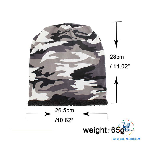 Image of Ladies and Gents Cool Camouflage themed Beanie, great look 4 colors options ideal his and hers pair - I'LL TAKE THIS