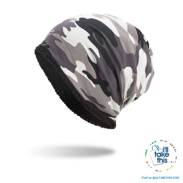 Ladies and Gents Cool Camouflage themed Beanie, great look 4 colors options ideal his and hers pair - I'LL TAKE THIS