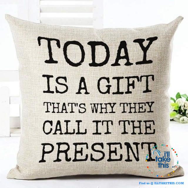 Create the mood in your home with these special occasions Cotton linen throw cushion pillowcases - I'LL TAKE THIS